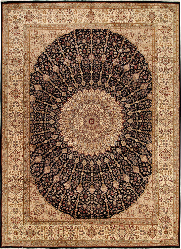 Midnight Blue Gombud 9' x 12' 5 - No. 69121 - ALRUG Rug Store