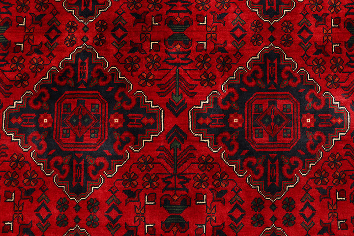 Dark Red Khal Mohammadi 4' 1 x 6' 9 - No. 69123