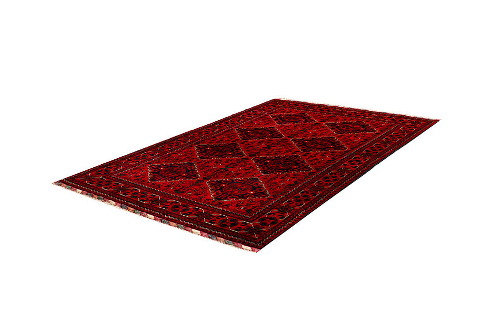 Dark Red Khal Mohammadi 4' 1 x 6' 9 - No. 69123