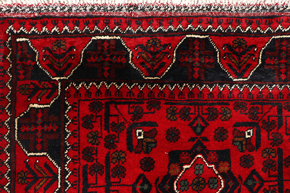 Dark Red Khal Mohammadi 2' 5 x 28' 7 - No. 69125