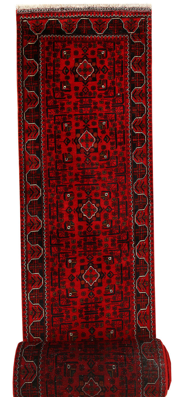 Dark Red Khal Mohammadi 2' 5 x 28' 7 - No. 69125