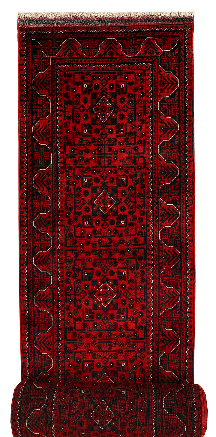 Dark Red Khal Mohammadi 2' 7 x 22' 6 - No. 69126