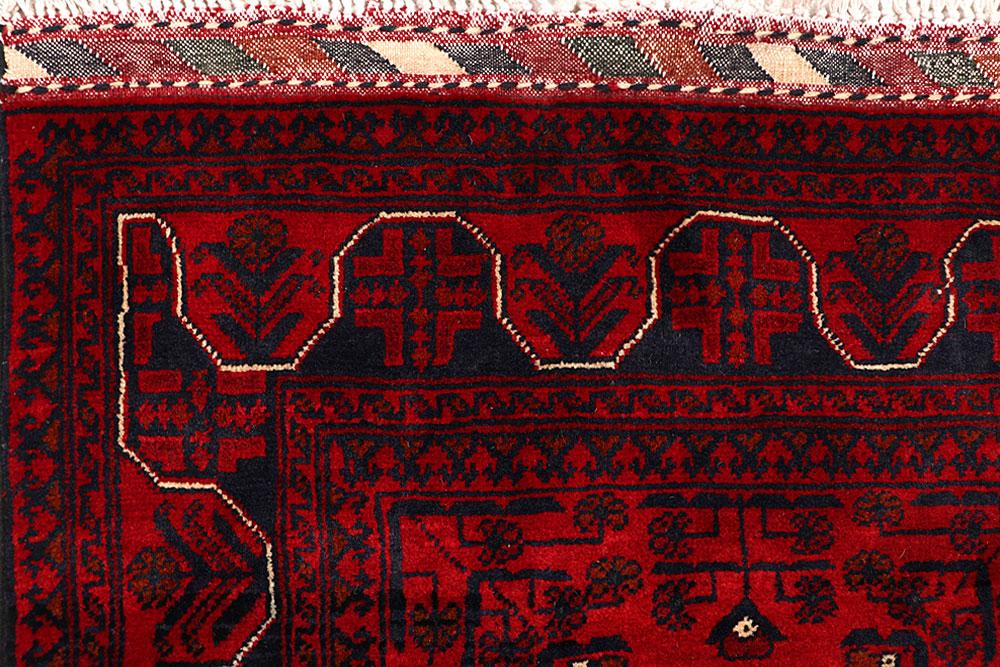 Dark Red Khal Mohammadi 2' 6 x 31' 10 - No. 69127