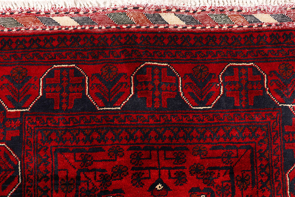 Dark Red Khal Mohammadi 2' 6 x 31' 10 - No. 69127