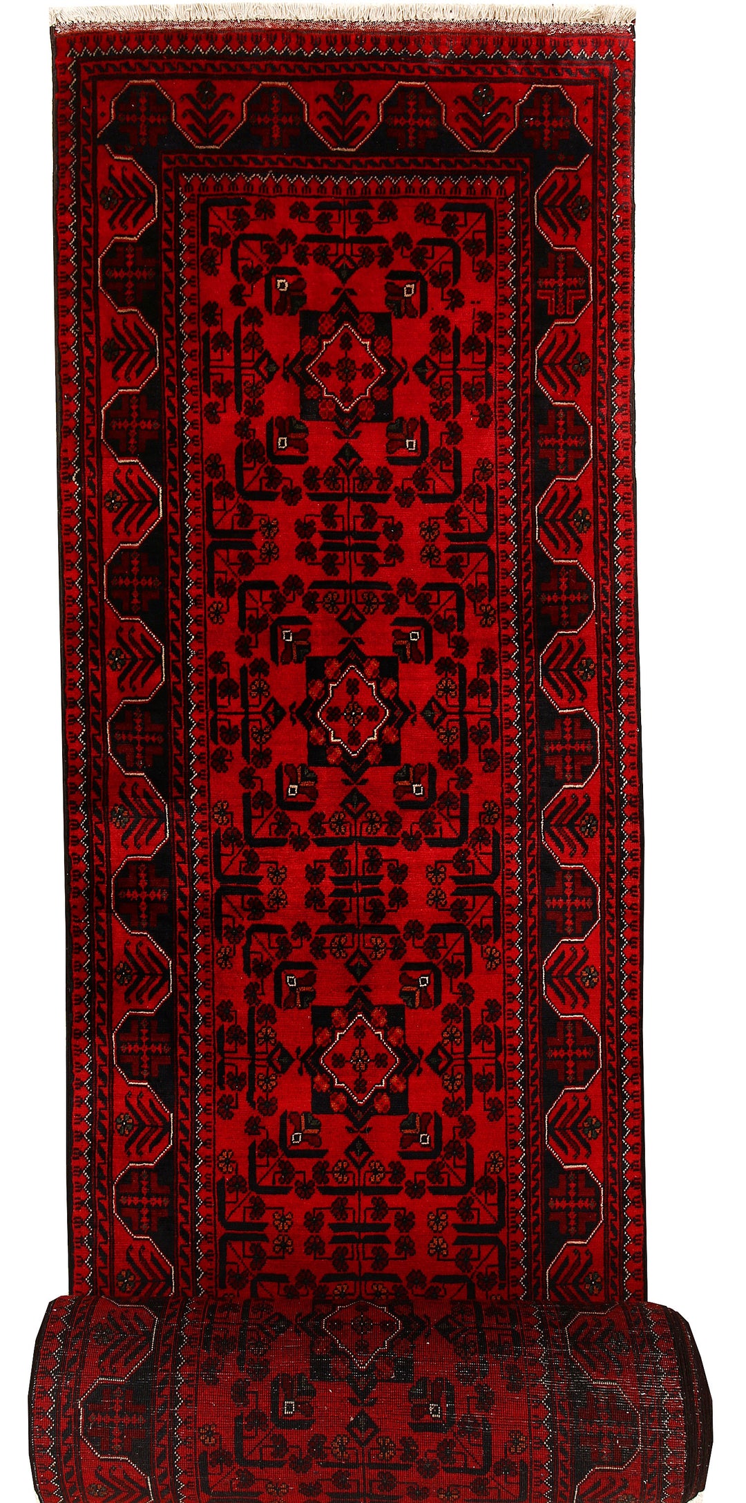 Dark Red Khal Mohammadi 2' 7 x 31' 2 - No. 69128 - ALRUG Rug Store