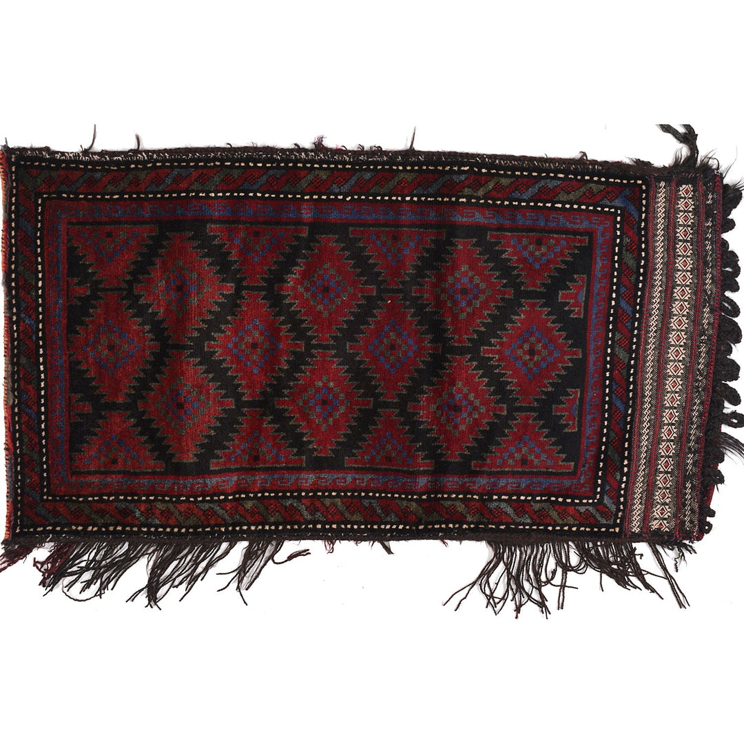 Afghan Balisht Rug 2' x 3' 7" Hand-Knotted