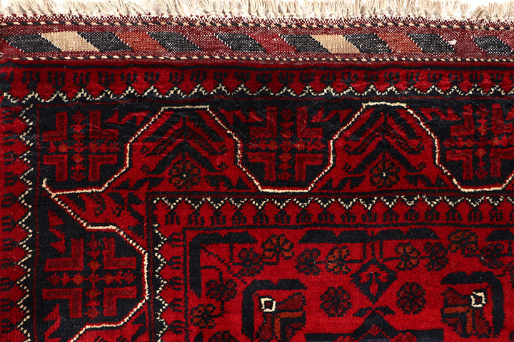 Dark Red Khal Mohammadi 2' 6 x 32' 4 - No. 69130