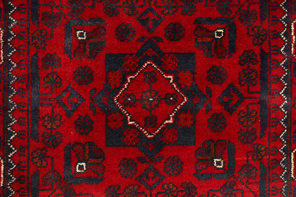 Dark Red Khal Mohammadi 2' 6 x 32' 4 - No. 69130