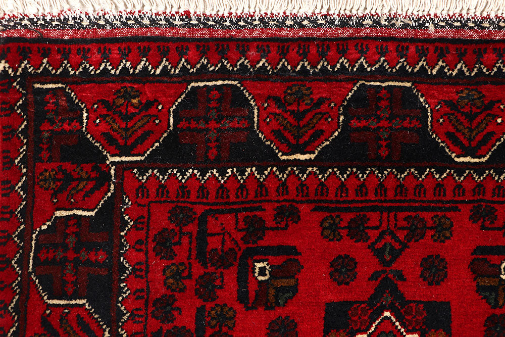 Dark Red Khal Mohammadi 2' 6 x 28' 4 - No. 69131