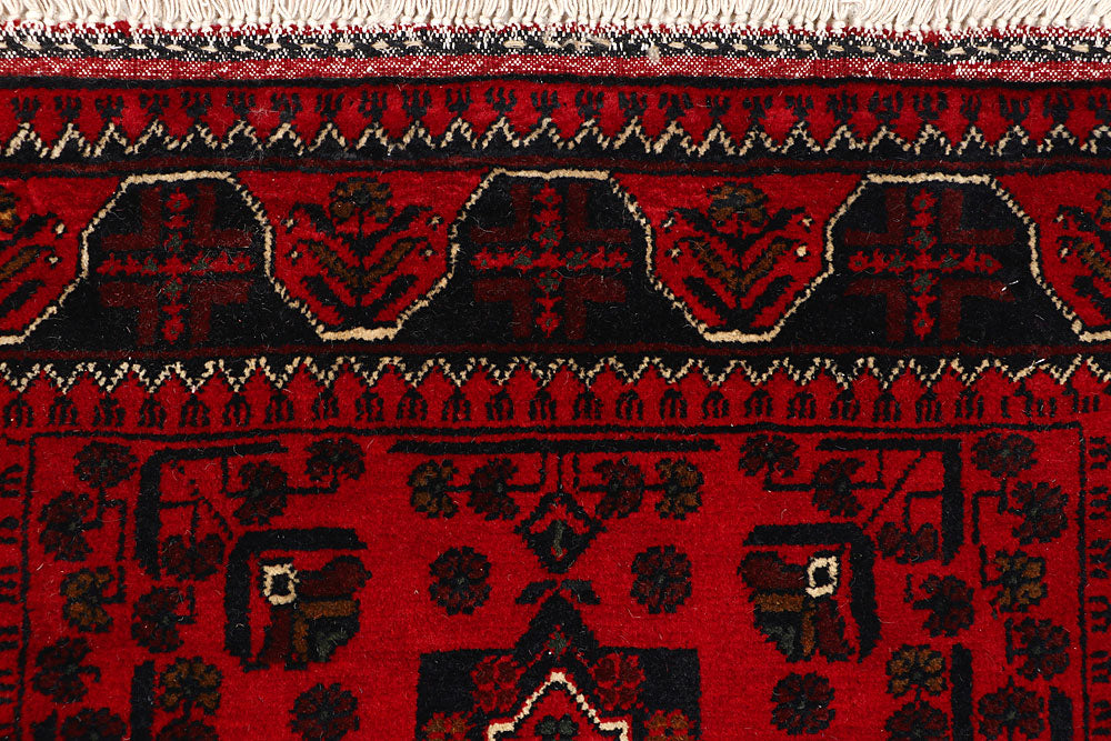 Dark Red Khal Mohammadi 2' 6 x 28' 4 - No. 69131