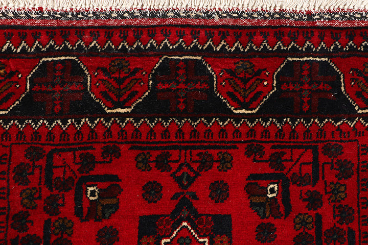 Dark Red Khal Mohammadi 2' 6 x 28' 4 - No. 69131