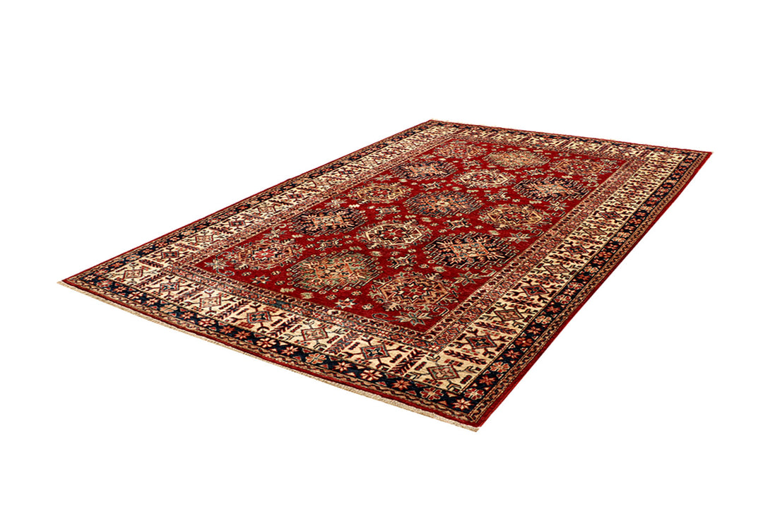 Firebrick Kazak 5' 8 x 8' - No. 69137