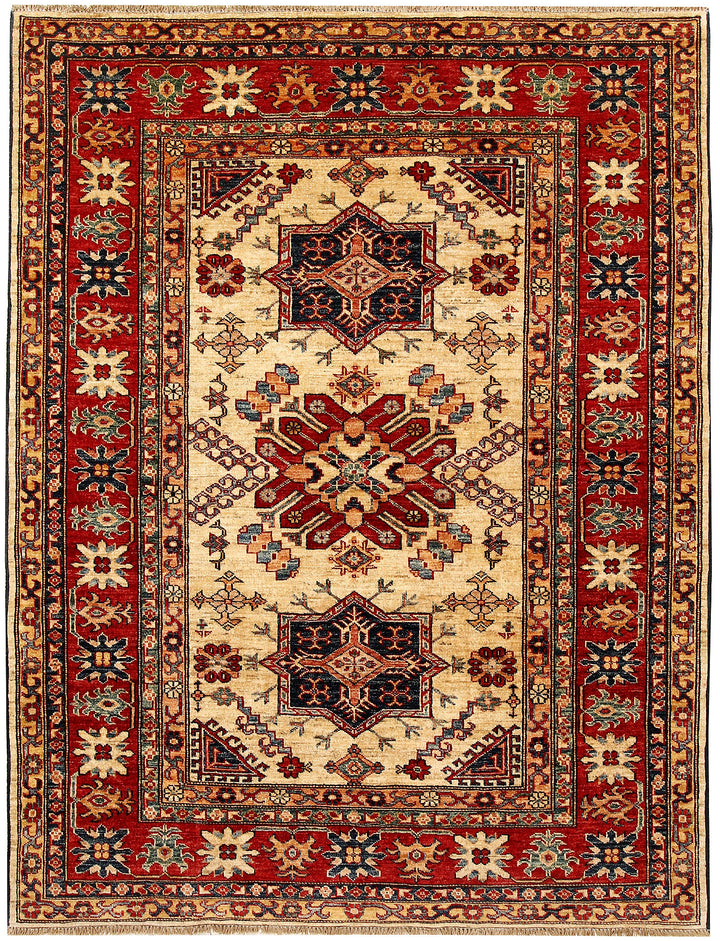 Cornsilk Kazak 5' x 6' 6 - No. 69139