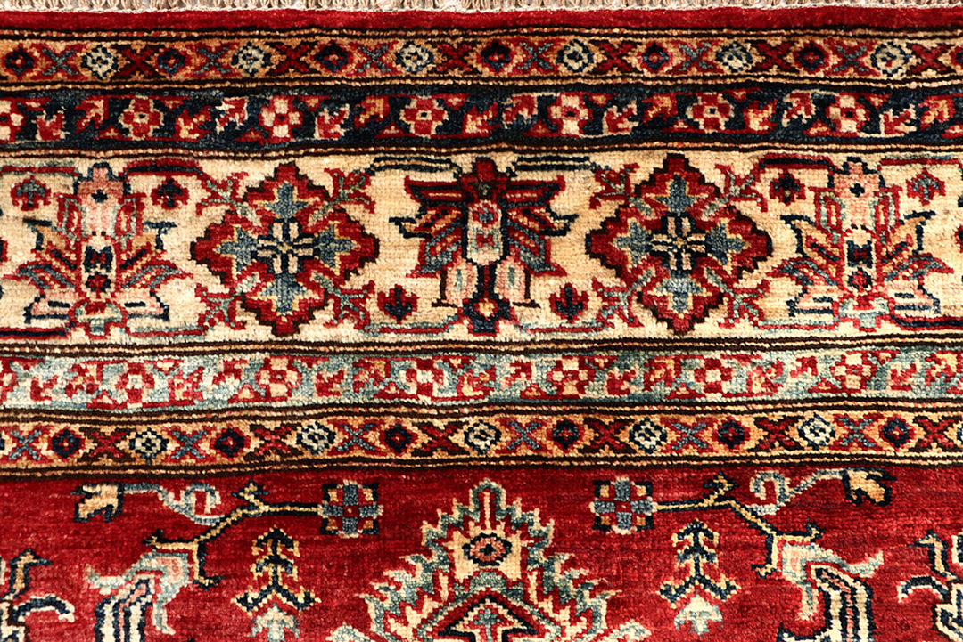 Firebrick Kazak 5' x 6' 5 - No. 69140