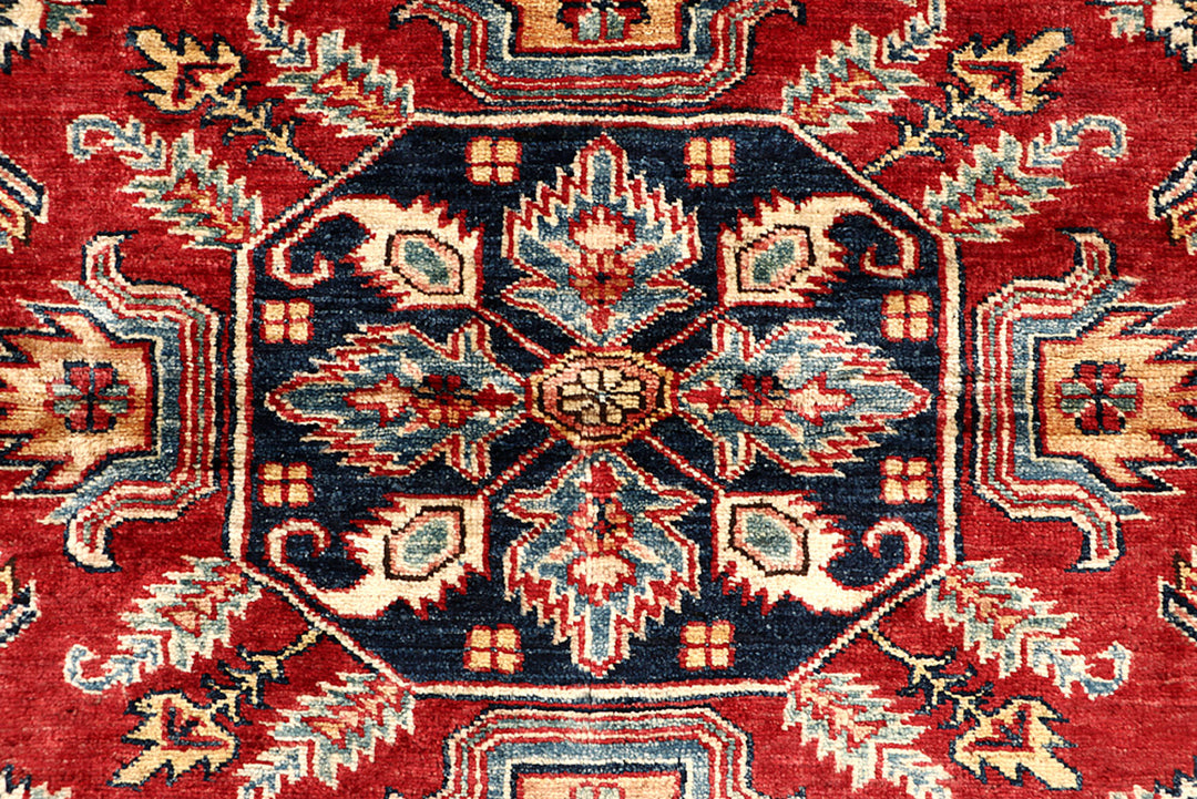 Firebrick Kazak 5' x 6' 5 - No. 69140