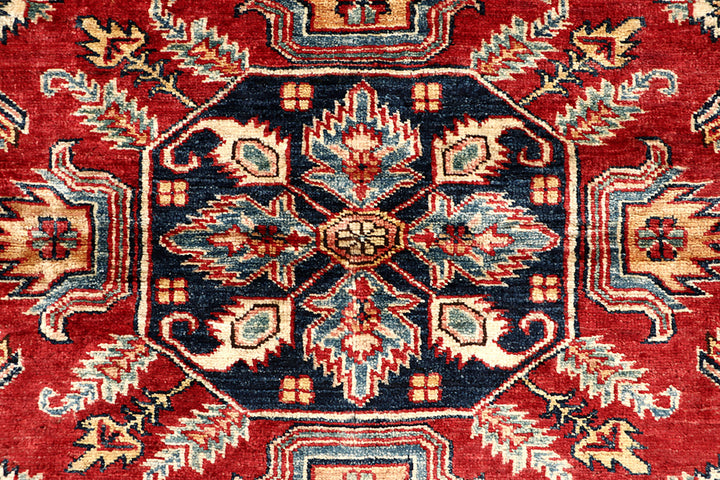 Firebrick Kazak 5' x 6' 5 - No. 69140