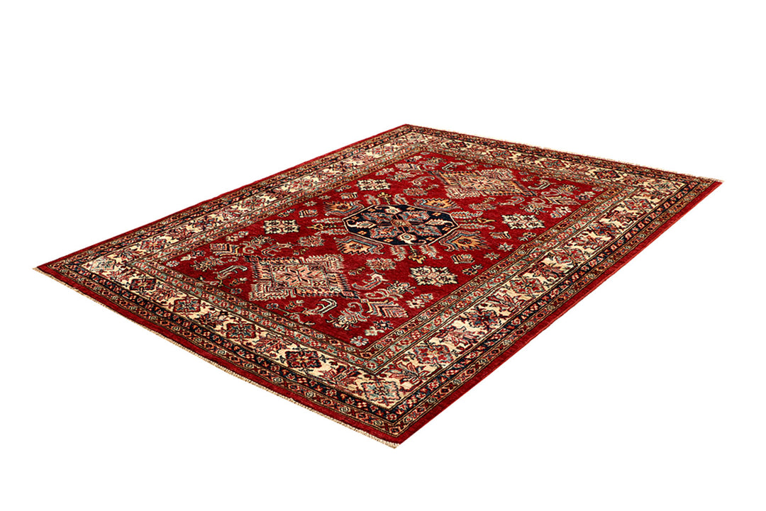 Firebrick Kazak 5' x 6' 5 - No. 69140