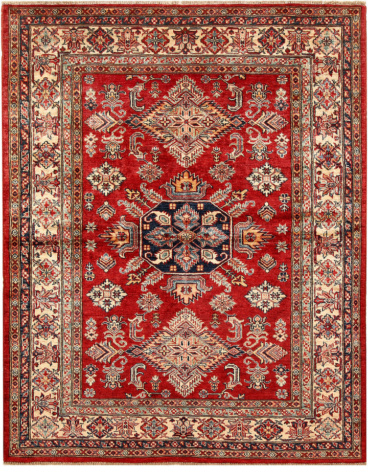 Firebrick Kazak 5' x 6' 5 - No. 69140