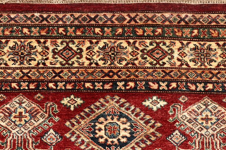 Firebrick Kazak 4'  10" x 6'  7" - No. QA92231