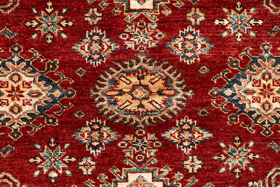 Firebrick Kazak 4'  10" x 6'  7" - No. QA92231