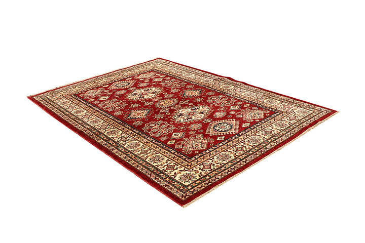 Firebrick Kazak 4'  10" x 6'  7" - No. QA92231