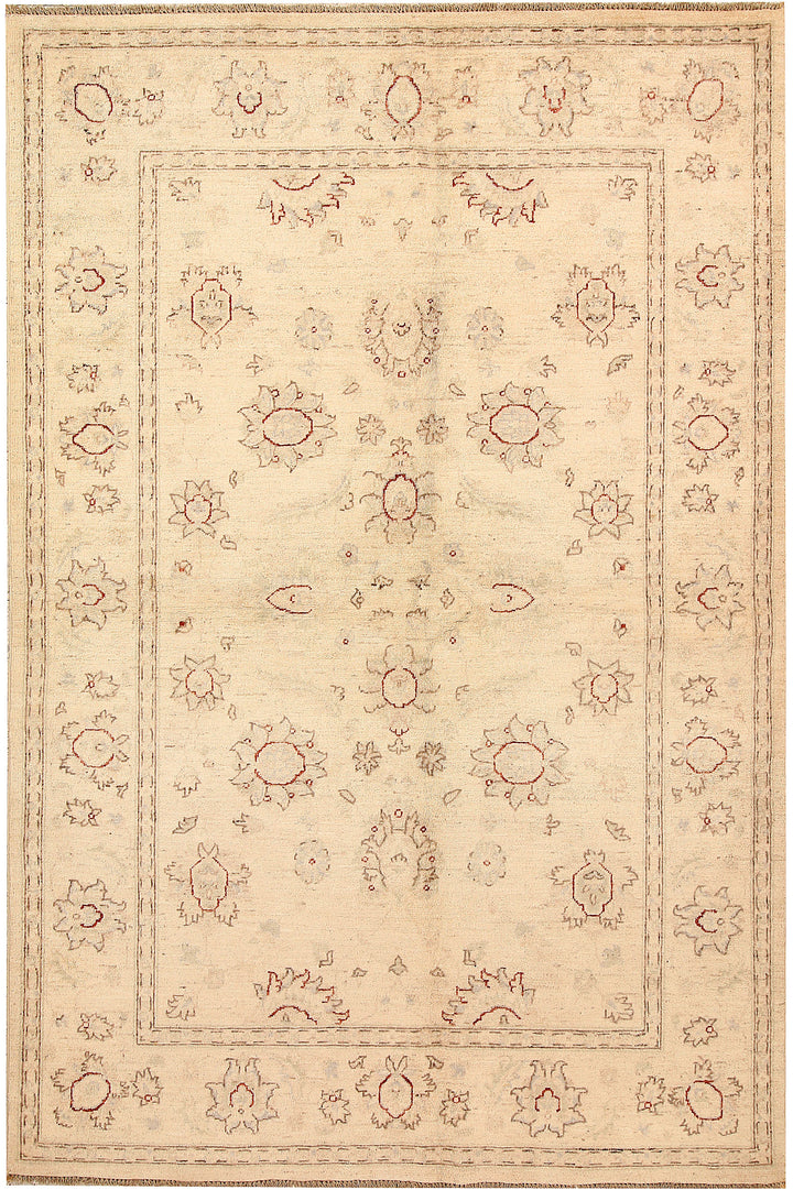 Bisque Oushak 5' 6 x 7' 9 - No. 69157