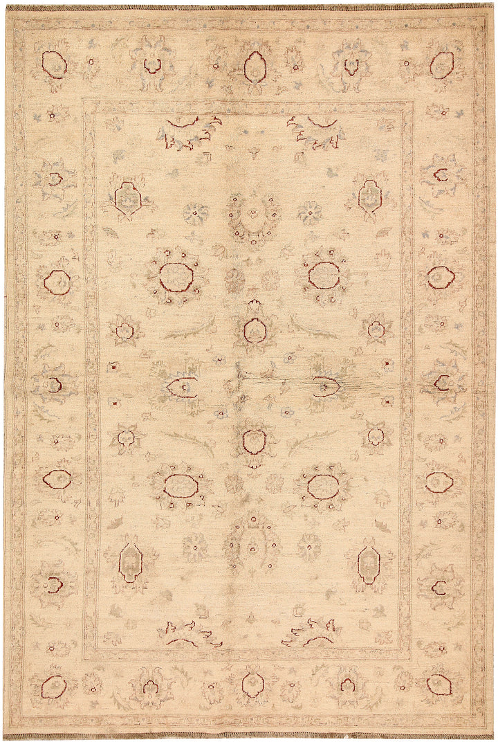 Bisque Oushak 5' 4 x 7' 10 - No. 69158