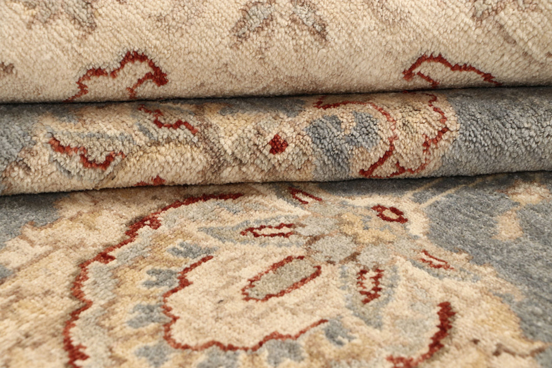 Grey Ziegler 9' 4" x 11' 11" - No. 69170 - ALRUG Rug Store