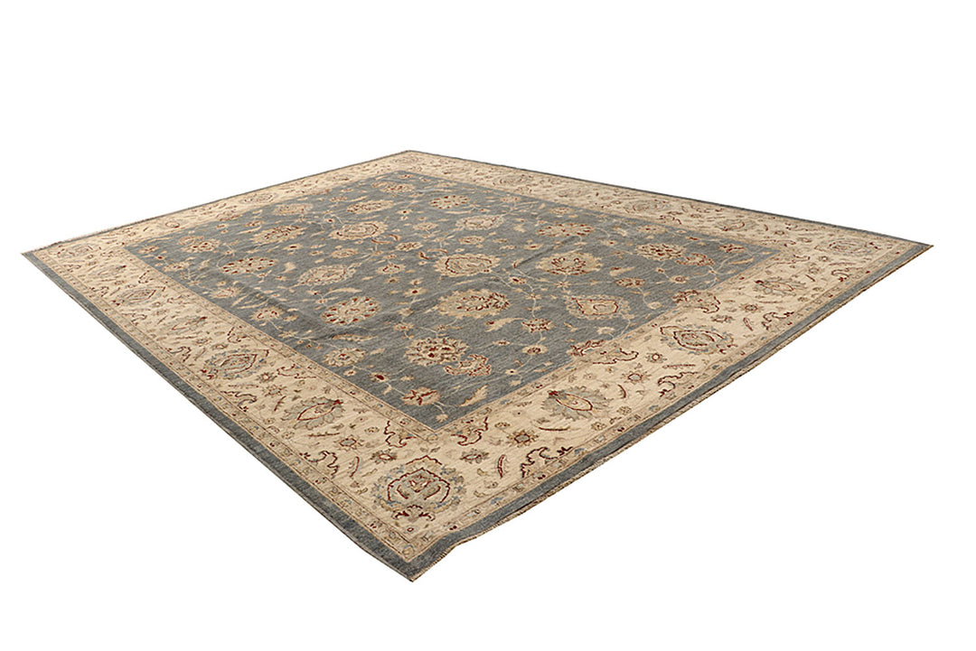Grey Ziegler 9' 4" x 11' 11" - No. 69170 - ALRUG Rug Store