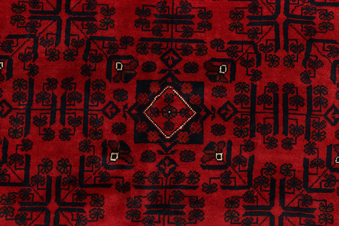 Dark Red Khal Mohammadi 6'  4" x 9'  5" - No. QA91984