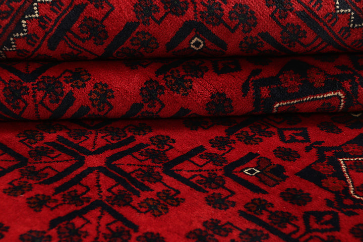 Dark Red Khal Mohammadi 6'  4" x 9'  5" - No. QA91984