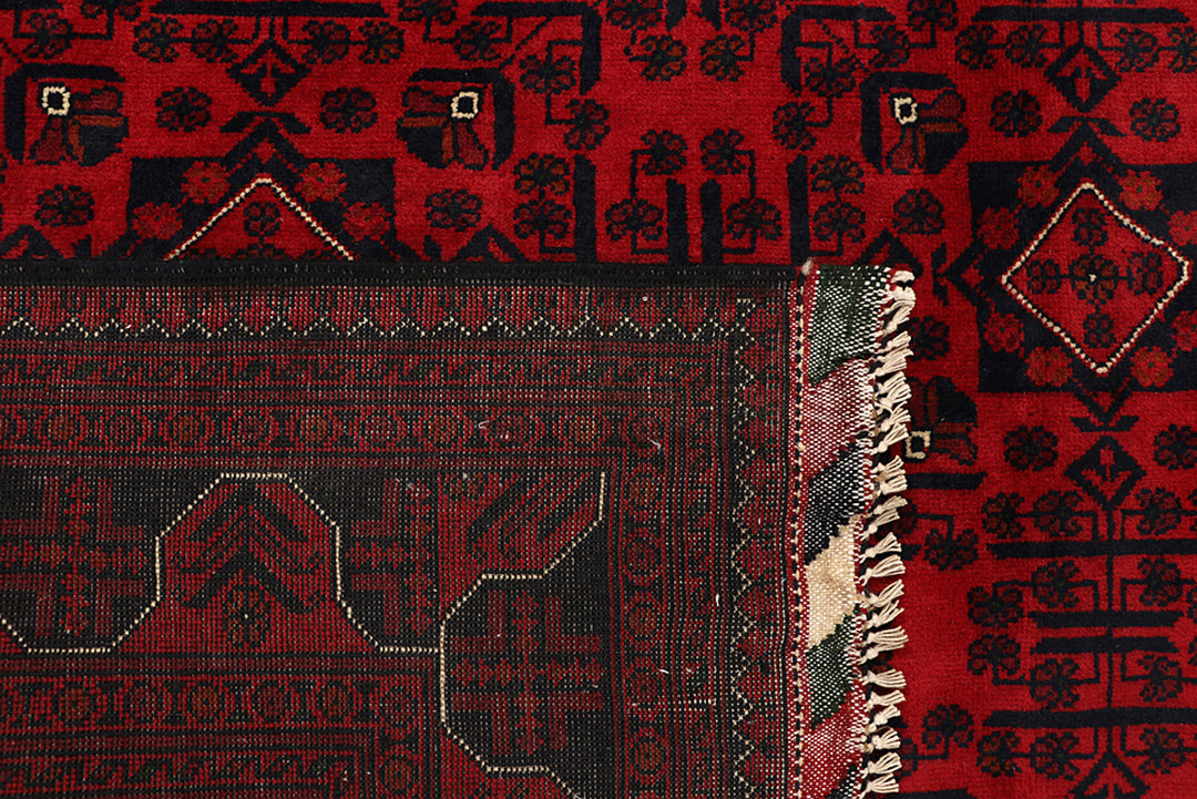 Dark Red Khal Mohammadi 6'  4" x 9'  5" - No. QA91984
