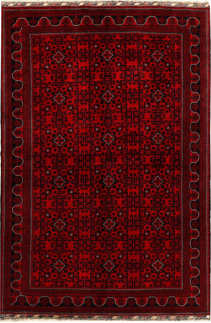 Dark Red Khal Mohammadi 6' 4 x 9' 5 - No. 69184