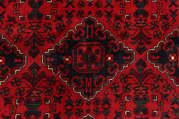 Dark Red Khal Mohammadi 6'  6" x 9'  2" - No. QA87700