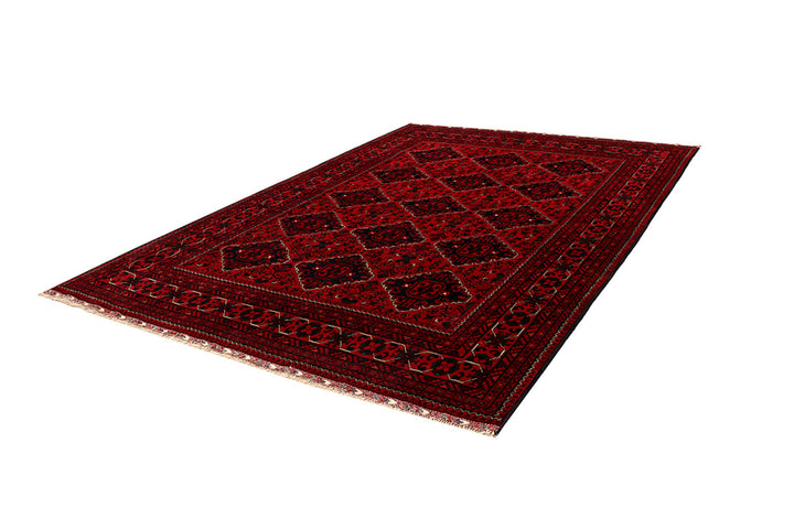 Dark Red Khal Mohammadi 6'  6" x 9'  2" - No. QA87700