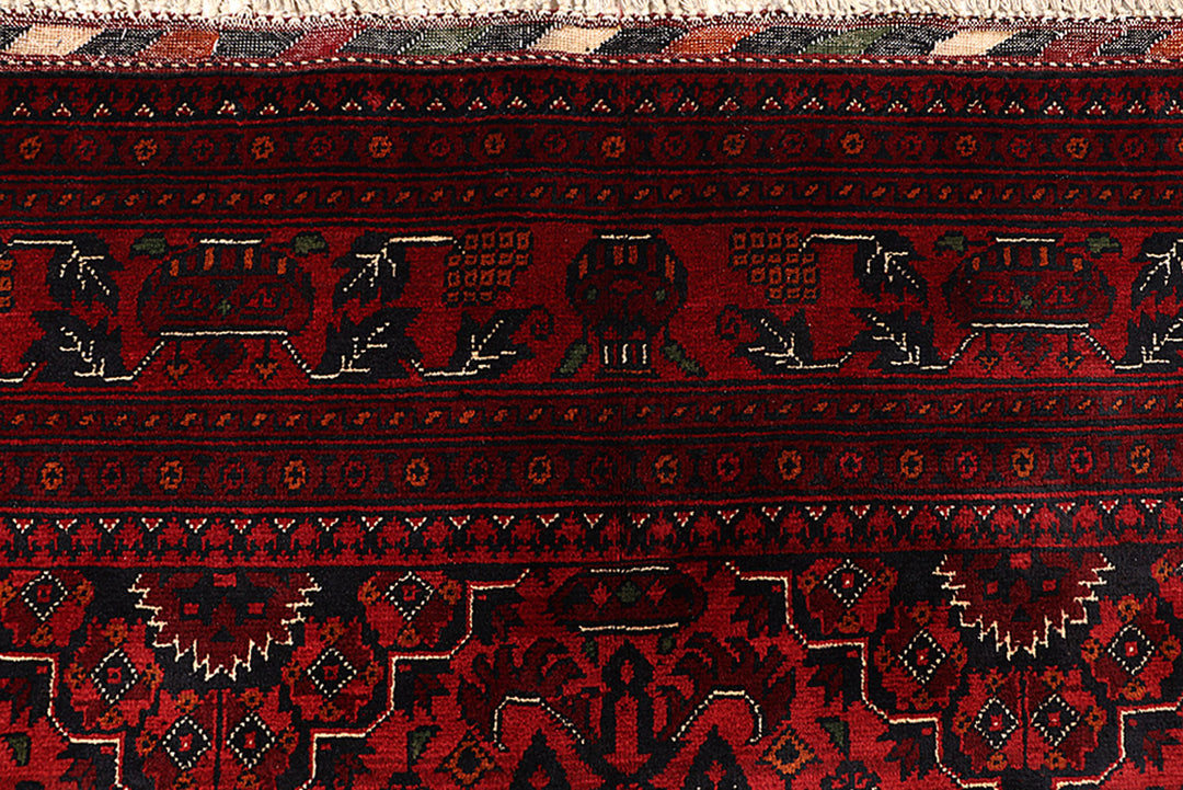 Dark Red Khal Mohammadi 6' 7 x 9' 7 - No. 69186