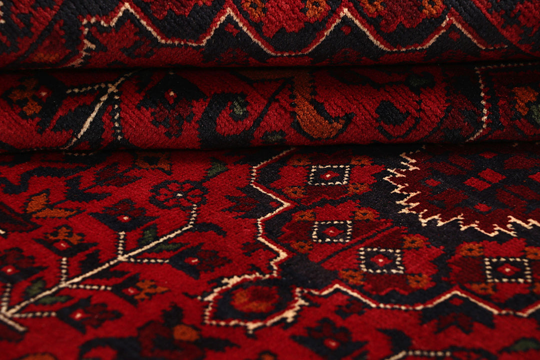 Dark Red Khal Mohammadi 6' 7 x 9' 7 - No. 69186