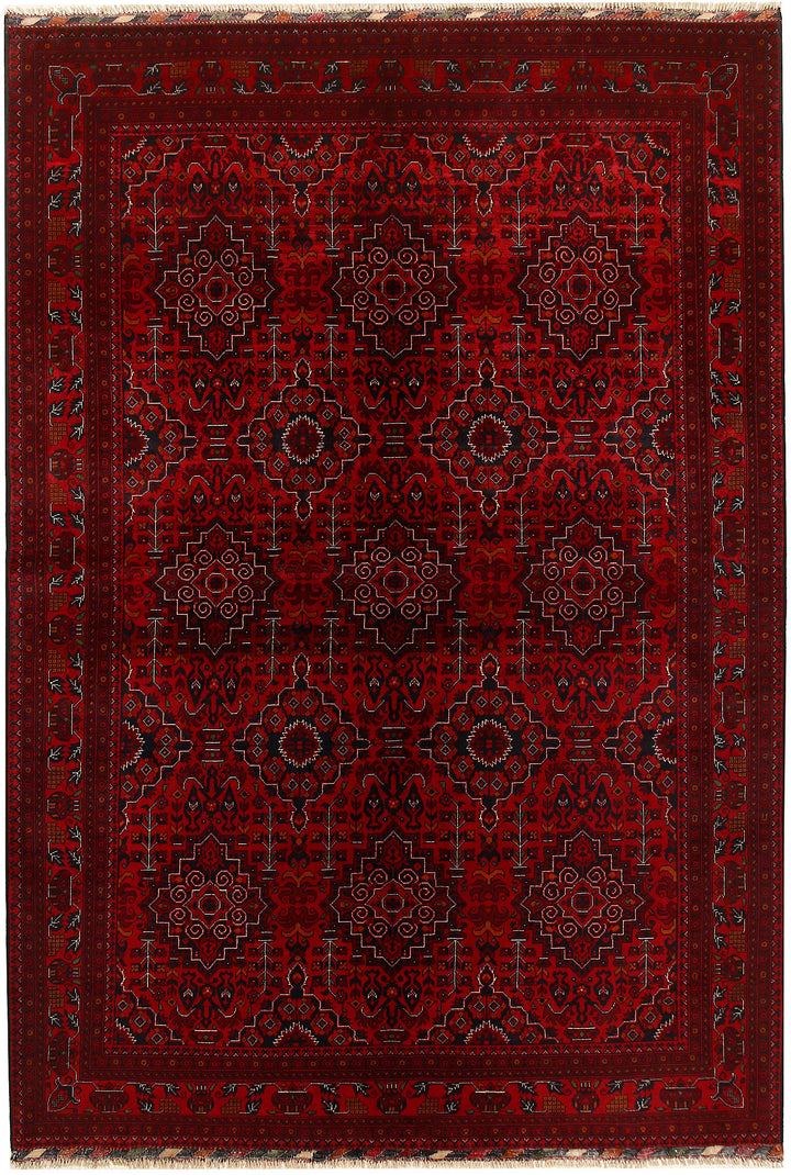 Dark Red Khal Mohammadi 6' 7 x 9' 7 - No. 69186