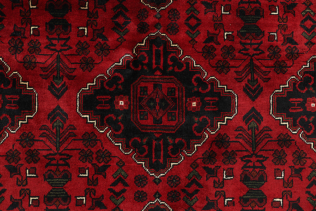 Dark Red Khal Mohammadi 6'  6" x 9'  9" - No. QA65998