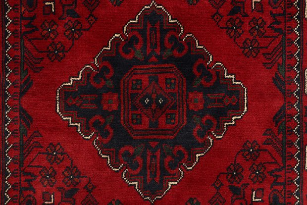 Dark Red Khal Mohammadi 2'  8" x 6'  5" - No. QA16243