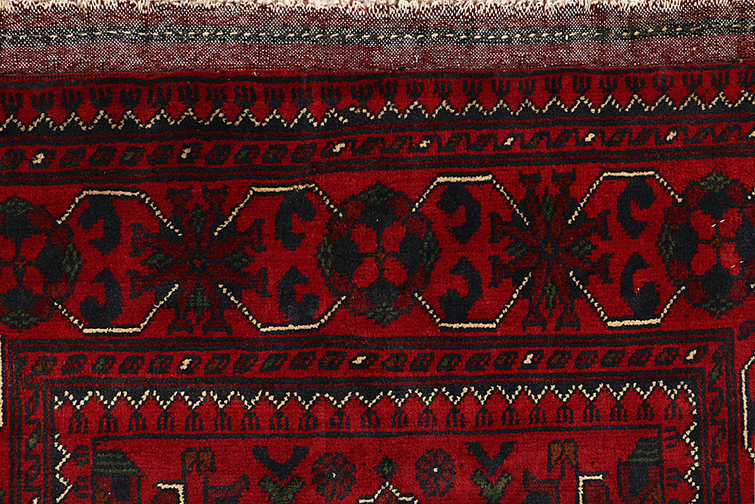 Dark Red Khal Mohammadi 2' 8 x 9' 7 - No. 69191