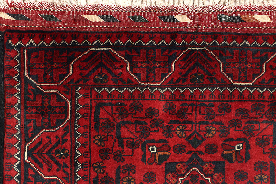 Dark Red Khal Mohammadi 2' 7 x 9' 5 - No. 69201