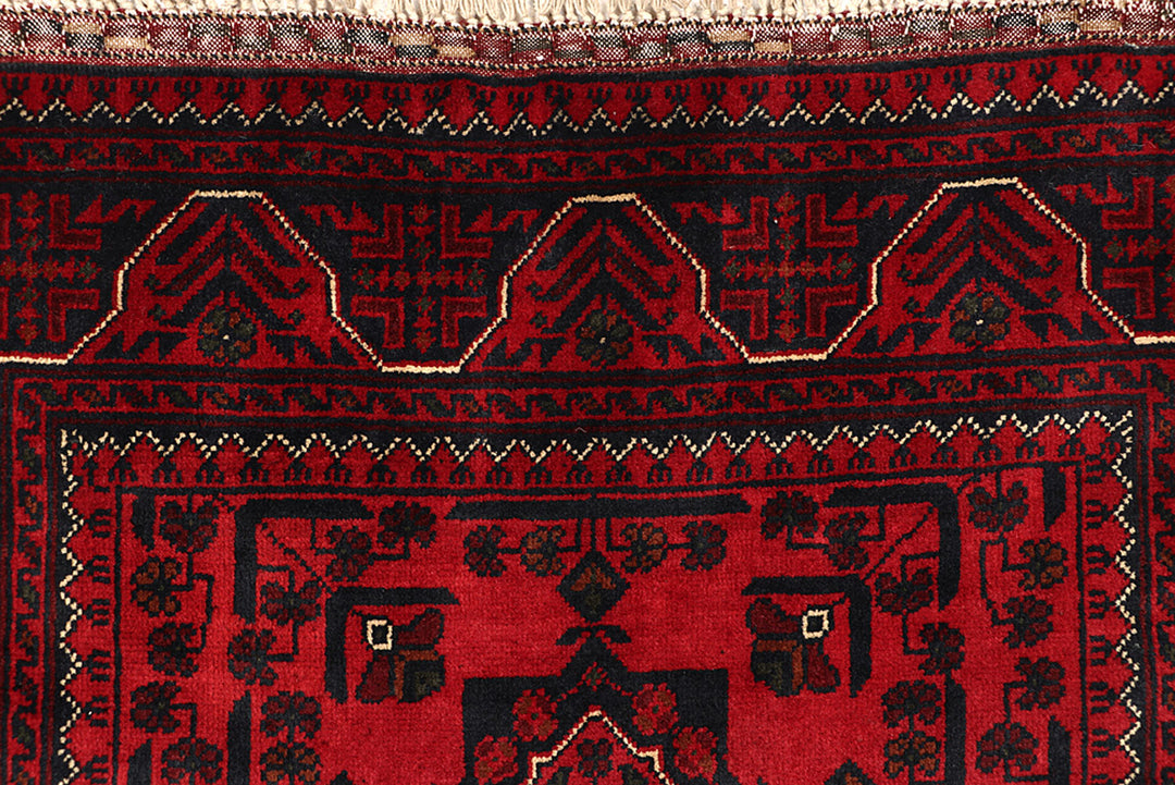 Firebrick Khal Mohammadi 2' 11 x 9' 10 - No. 69207