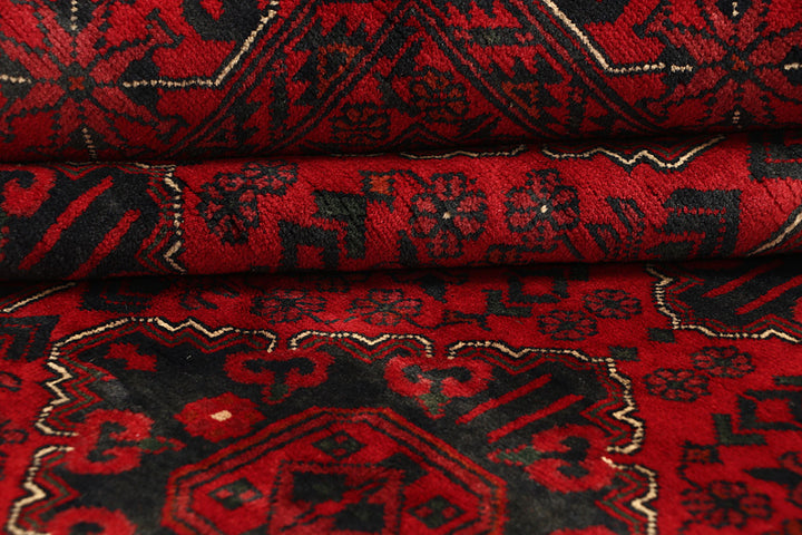 Dark Red Khal Mohammadi 9'  8" x 12'  6" - No. QA29882