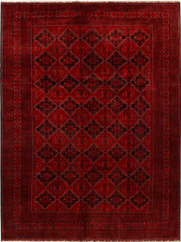 Dark Red Khal Mohammadi 9'  8" x 12'  6" - No. QA29882