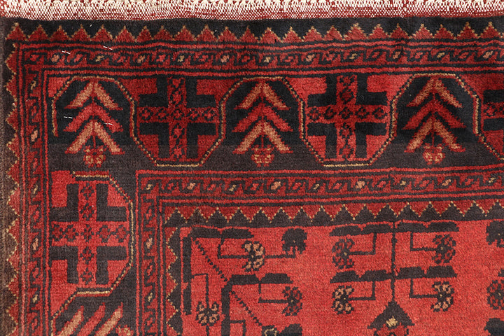 Dark Red Khal Mohammadi 2' 9 x 9' 6 - No. 69280