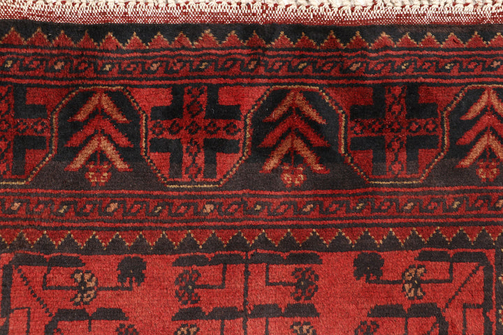 Dark Red Khal Mohammadi 2' 9 x 9' 6 - No. 69280