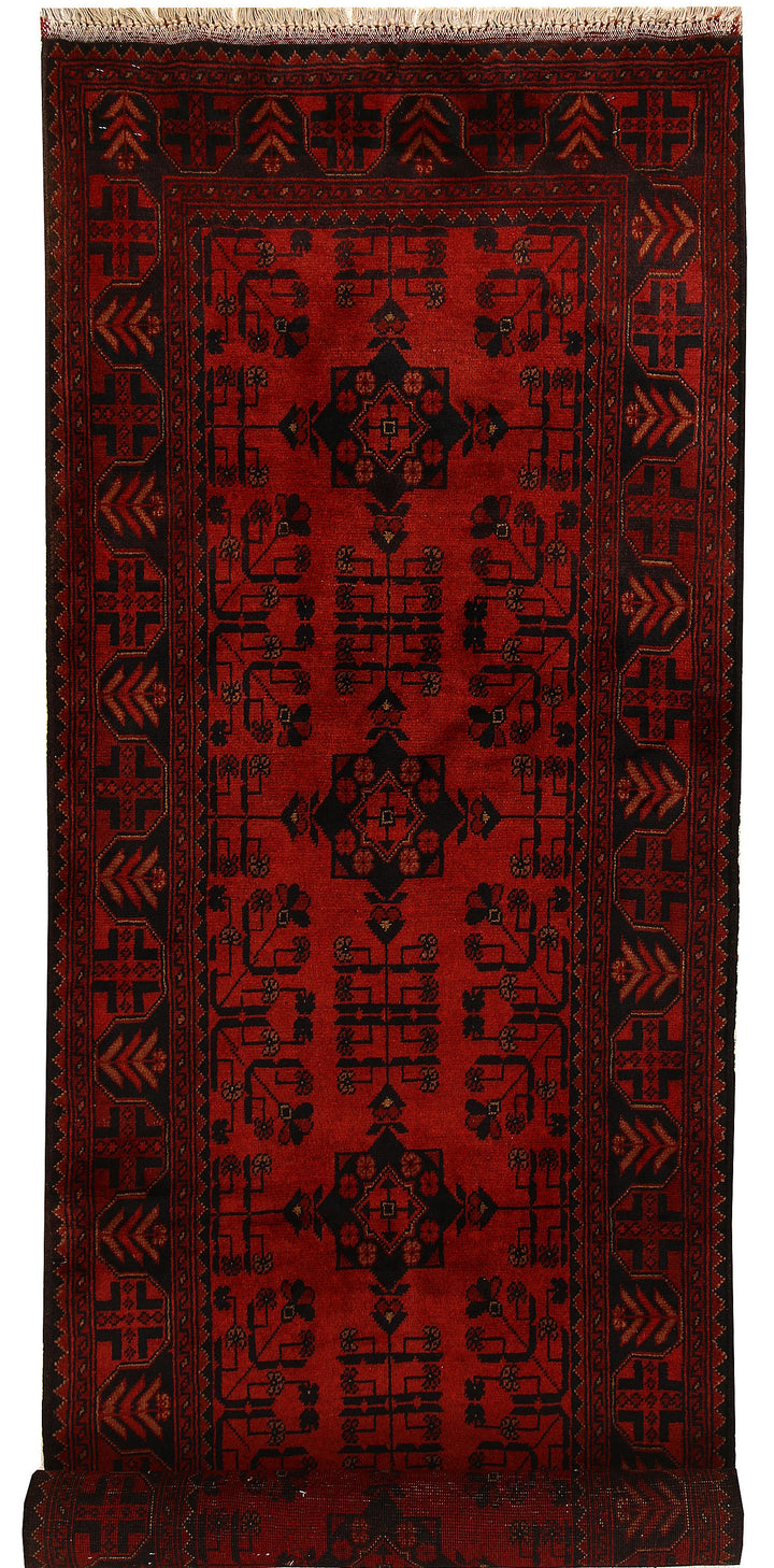 Dark Red Khal Mohammadi 2' 9 x 9' 6 - No. 69280