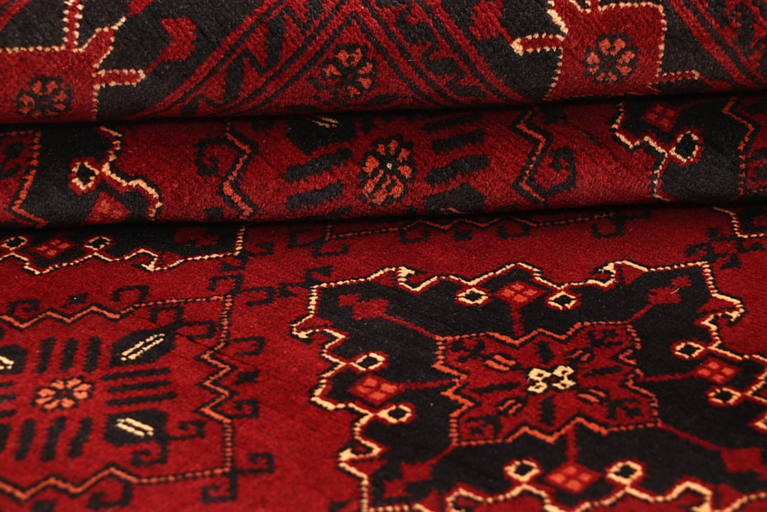 Dark Red Khal Mohammadi 5' 1 x 6' 4 - No. 69312