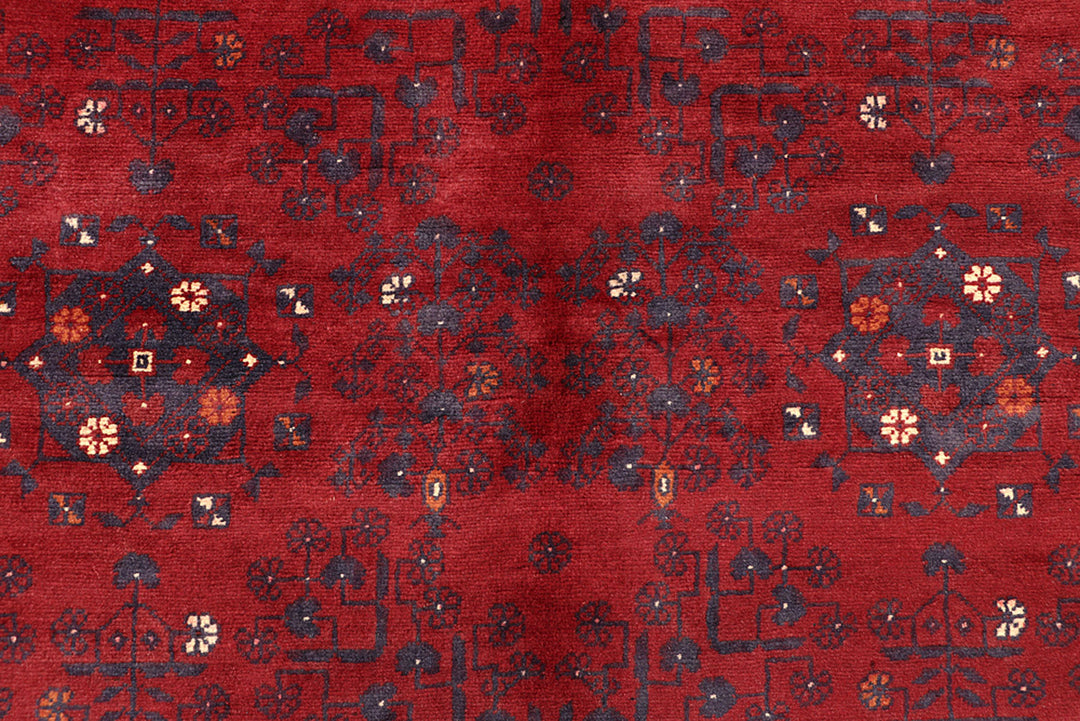 Dark Red Khal Mohammadi 4'  9" x 6'  5" - No. QA98165
